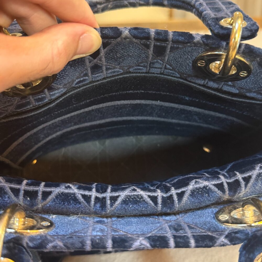 Christian Lady Dior Bag with Strap - Picture 16 of 16